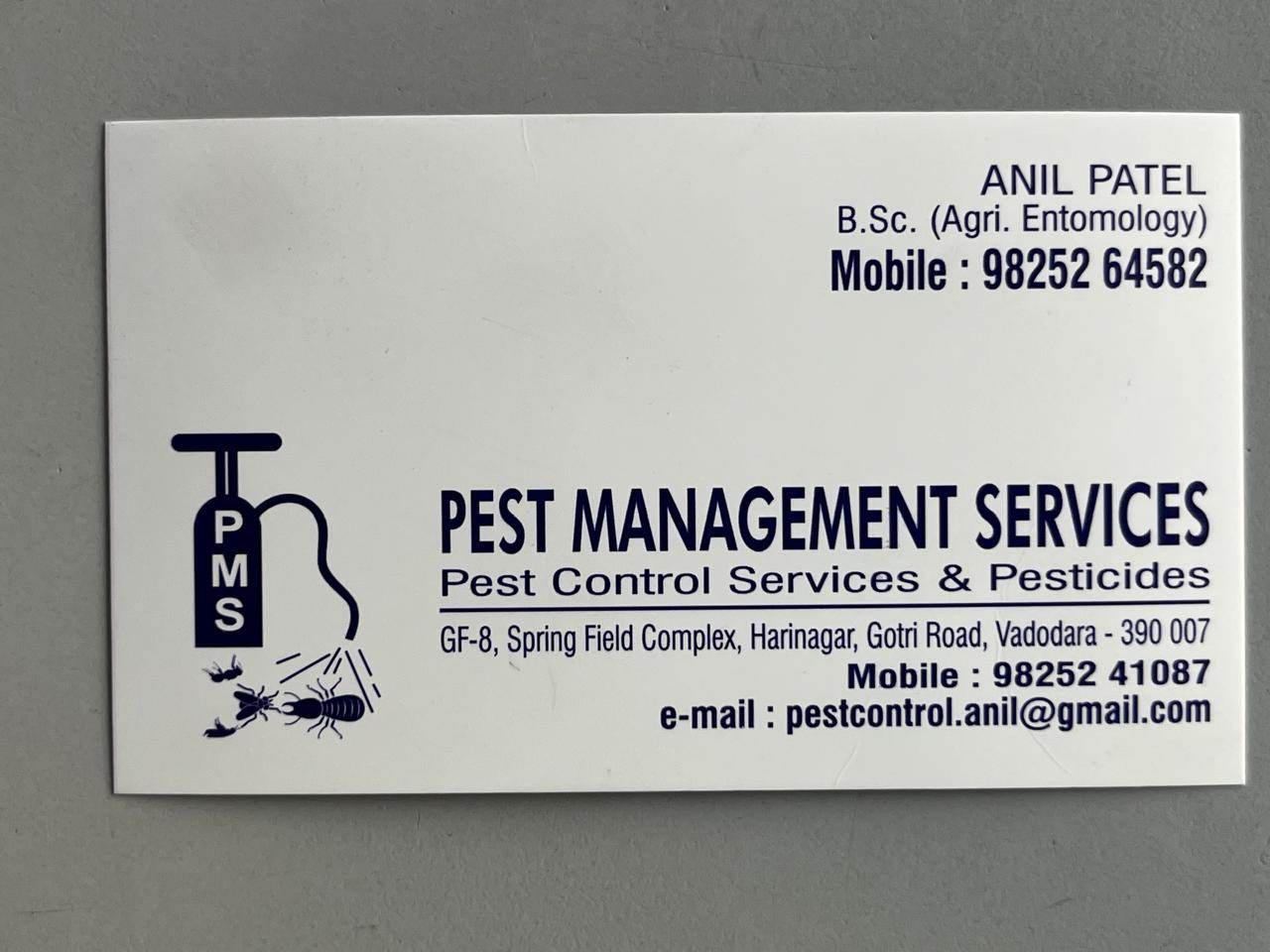Pest control services