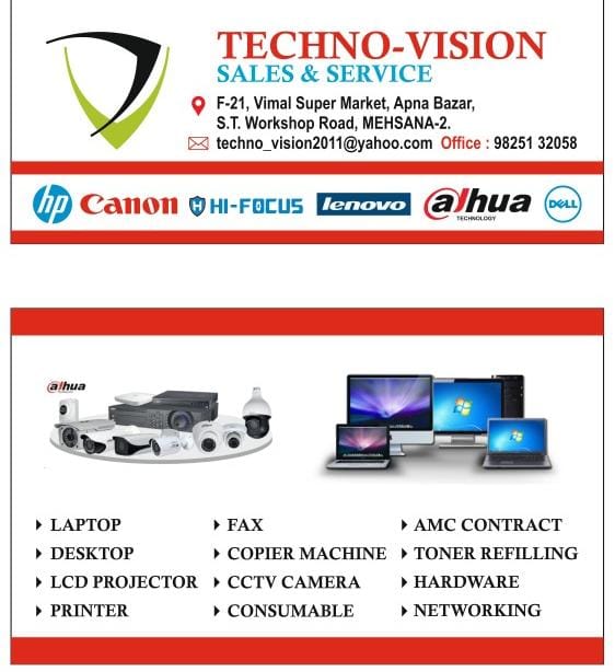 Computer, laptop, printing, cctv, & networking