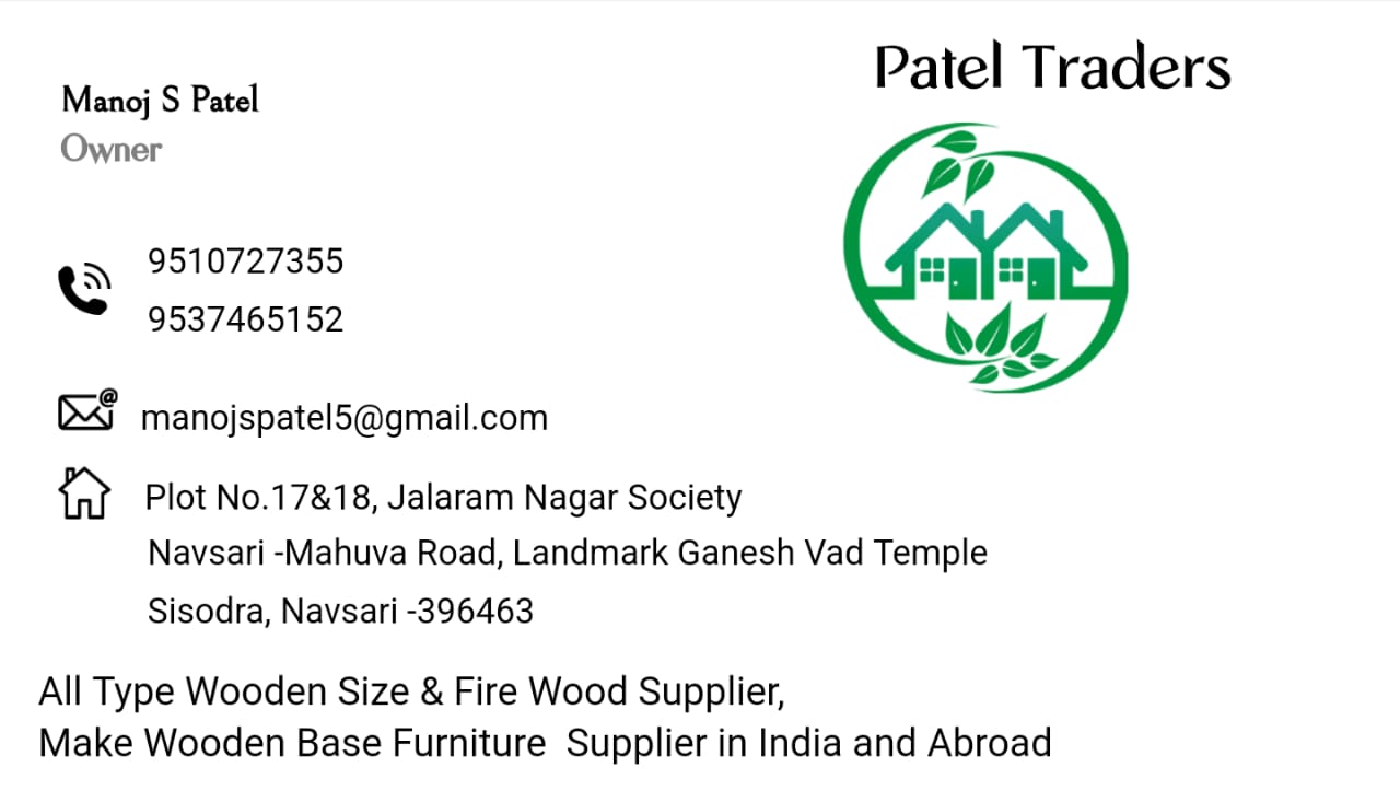 All type of wooden size & fire wood supply