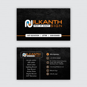 Acrylic Letter, LED letter, Steel letter, digital board, name plate etc.