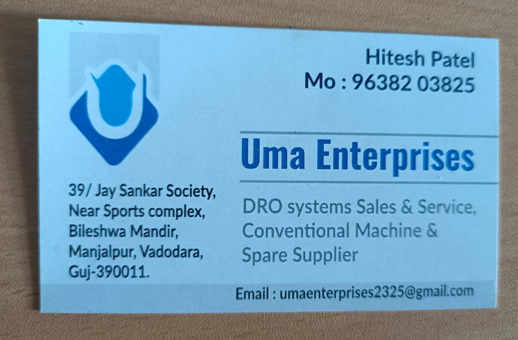 DRO systeams  sales & services, Conventional machine & spare