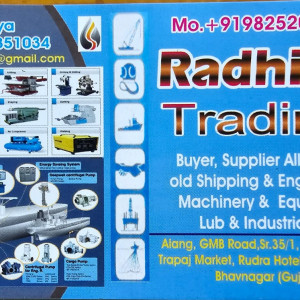buyer and supplier all types of old shipping , enginearing & machinery