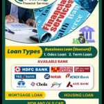 Mortgage loan, Housing loan, personal loan, Doctor loan.