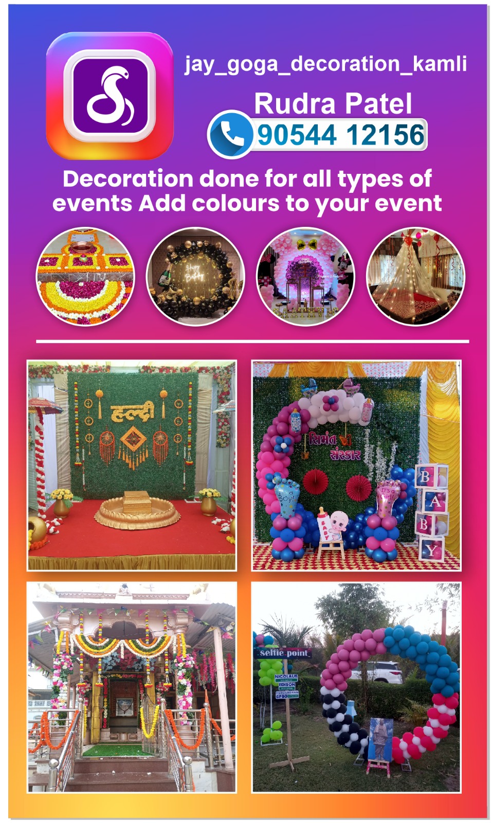 All type of Event Decoration