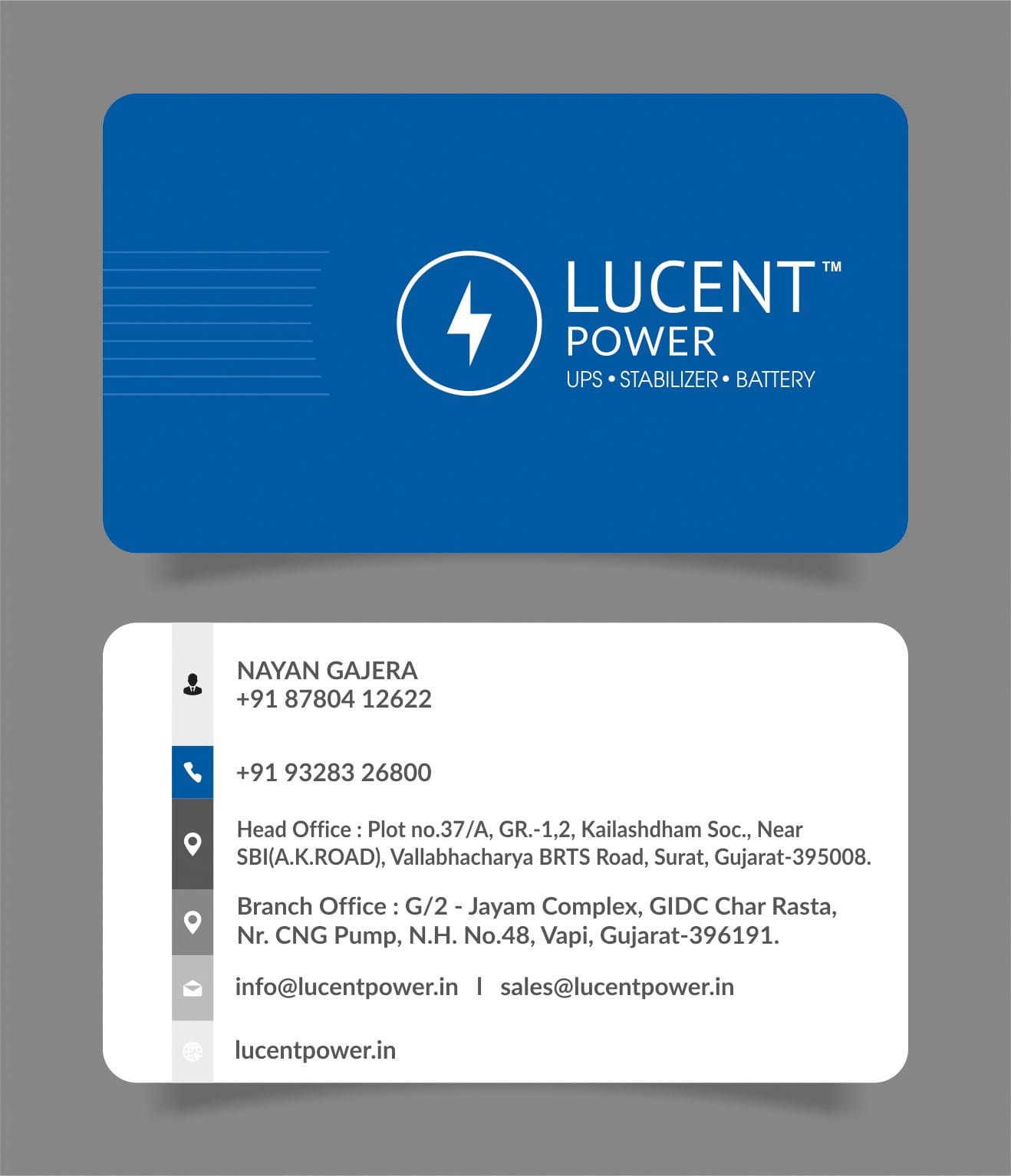 UPS - Stabilizer - Battery