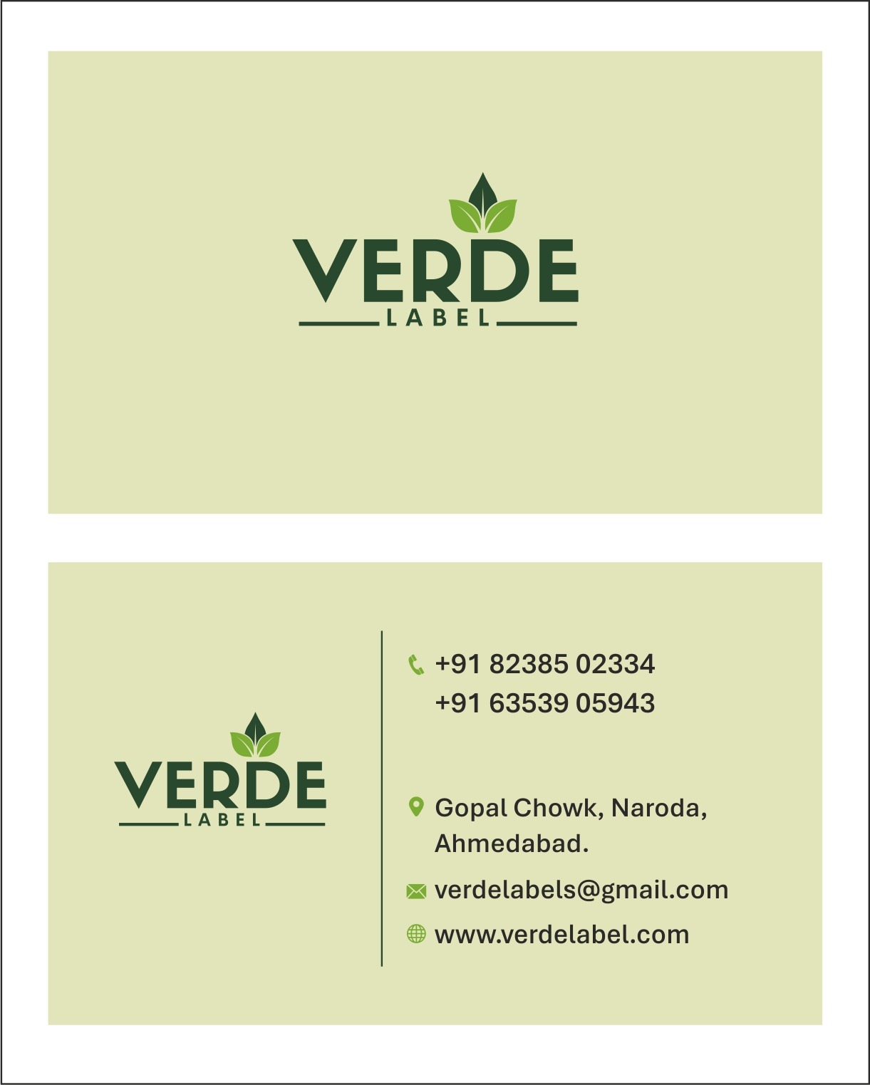 Lable Printing Services