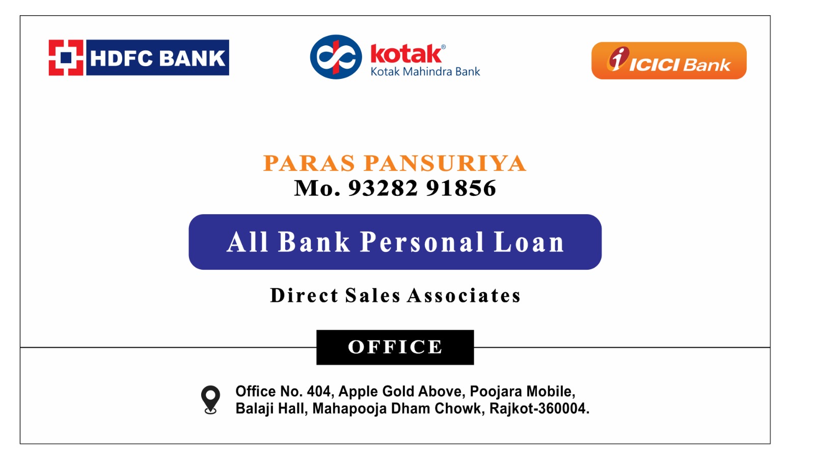 All Type Of Personal Loan