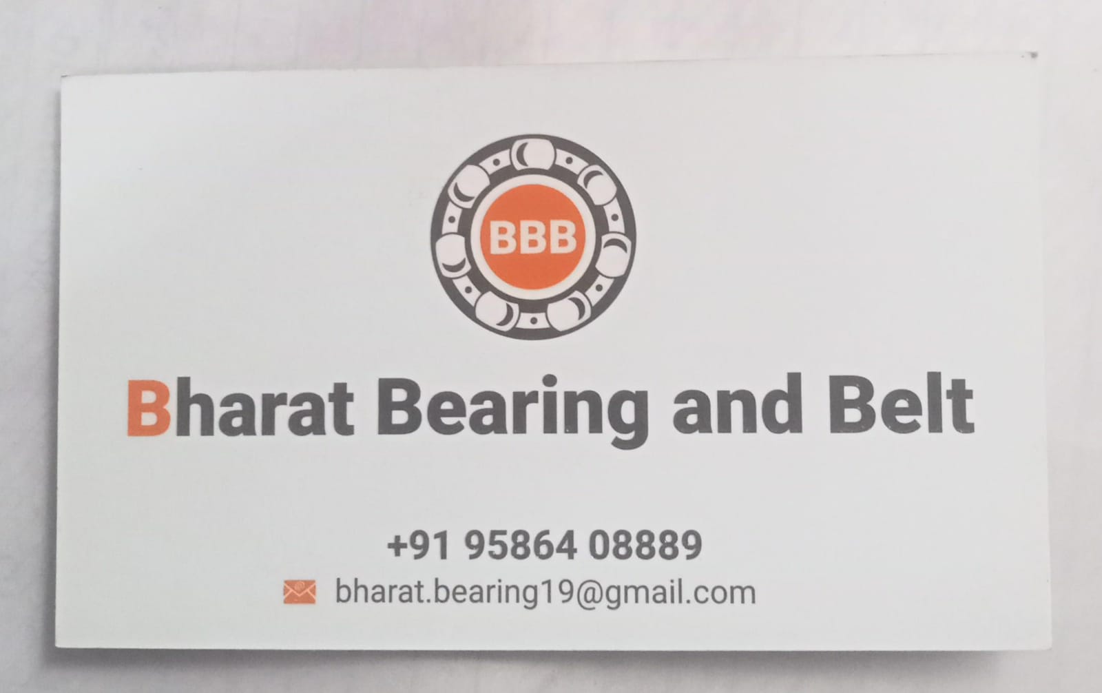 Bearings, Belt, Oil, Grease etc.