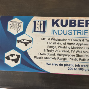 Washing machine stand, Fridge Stand, Shoe rack, plastic patla, oven stand etc.