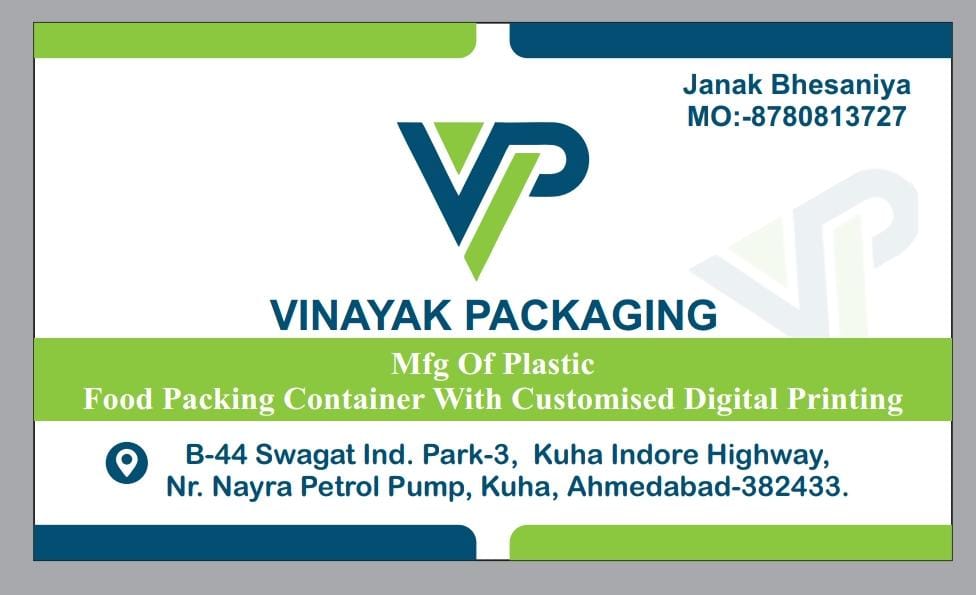 Mfg. of Plastic Food packing Container with Customized Digital Printing.