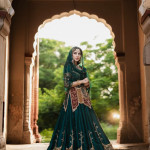 Exporter and Manufacturer of a trendy and flawless assortment of Ladies Saree, Lehenga Choli and Salwar Suit.