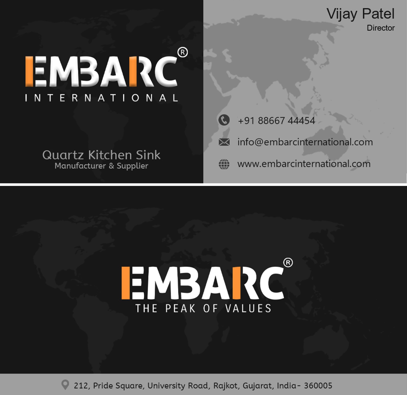 Mfg. of kitchen sink