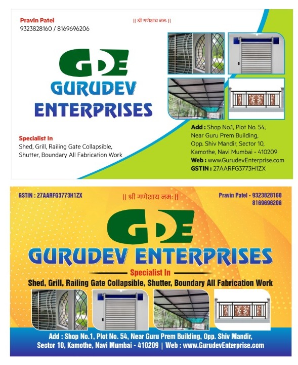 Mfg. of all Fabrication work