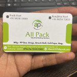 PP box, Strech roll, Cell-Tape bag