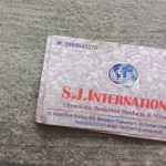 Chemical Powder and Chemical Liquid.