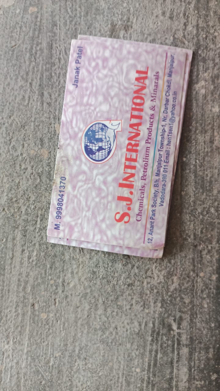 Chemical Powder and Chemical Liquid.