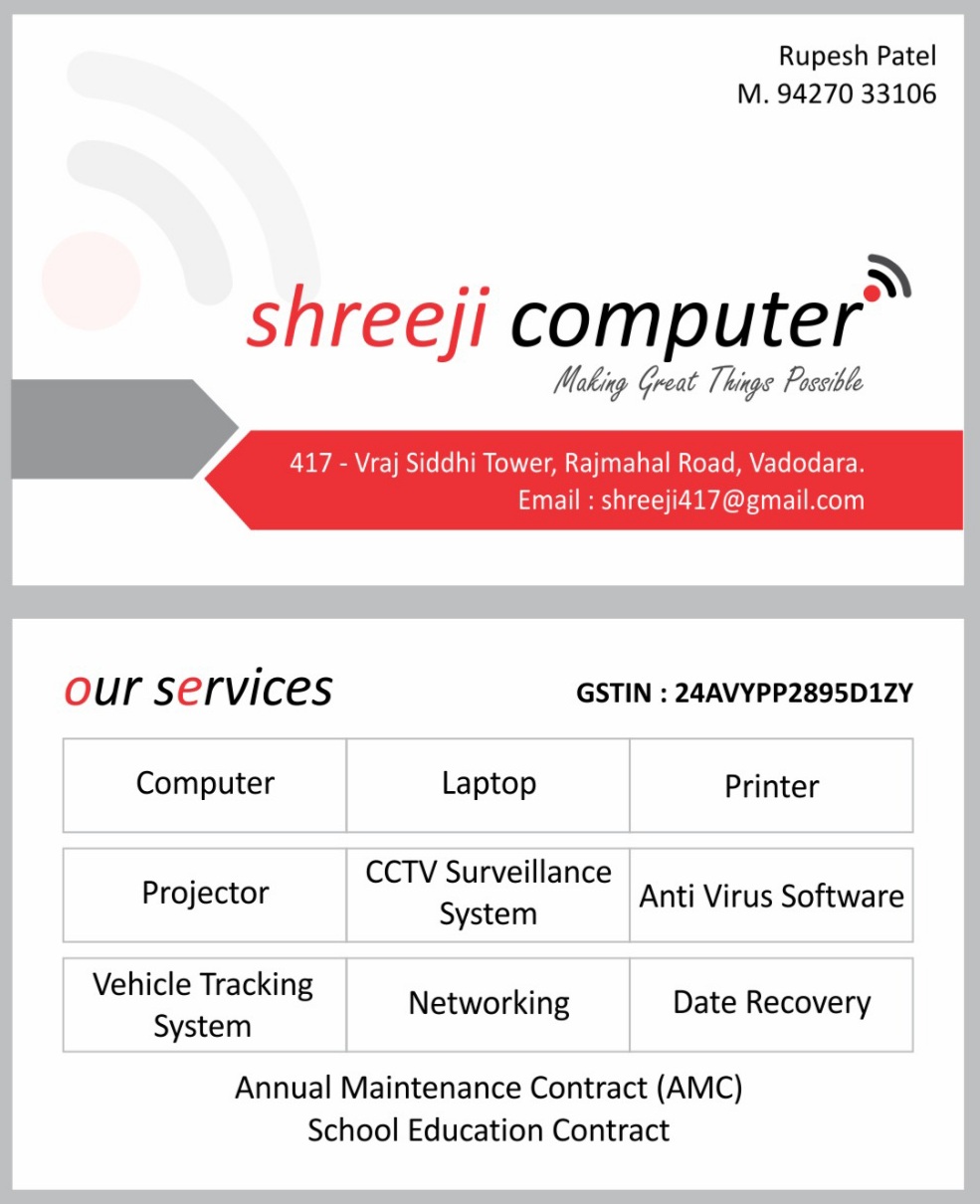 Computer, laptop, printer cctv, & networking