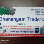 Industrial Hardware & valve, Nut bolt & bearing