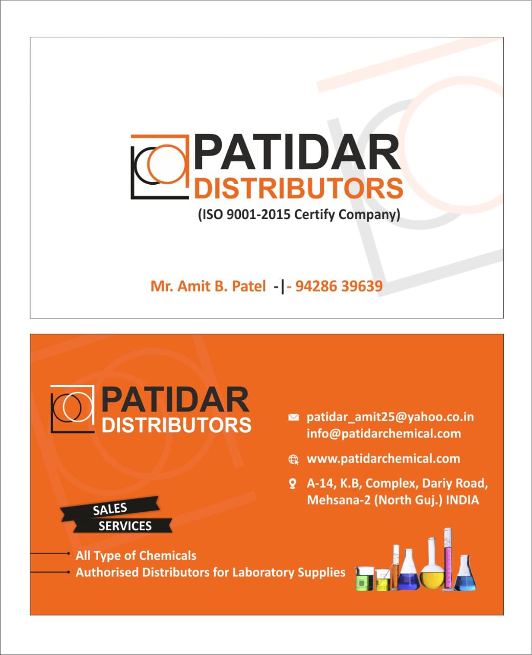 All type of Chemicals