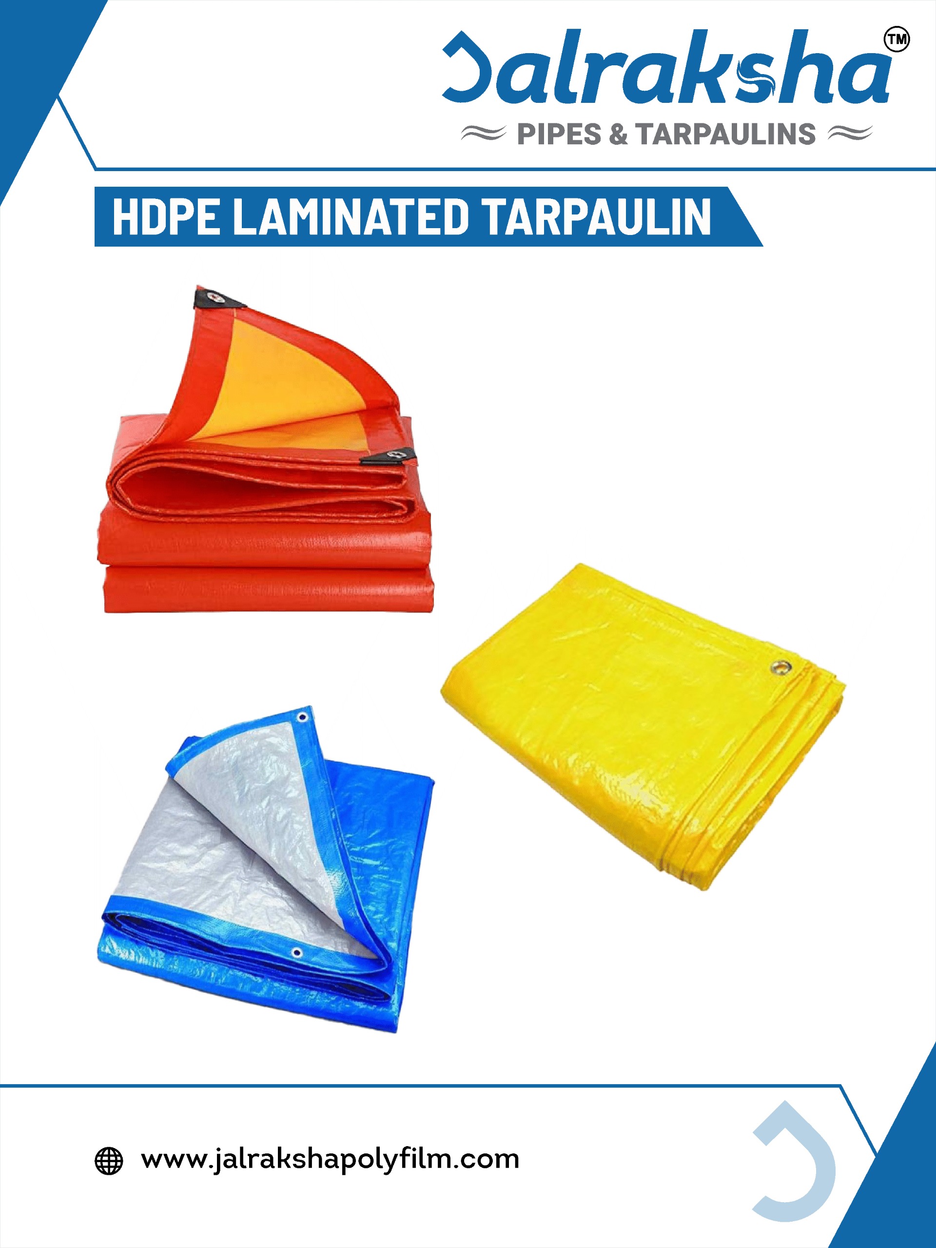 HDPE Woven Lay Flate Tube, HDPE Laminated Fabric, Agro Shade net, Rain Pipe.