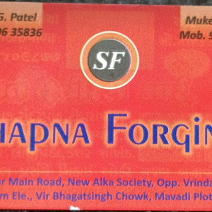 manufacturing of hot forgings of engine components.