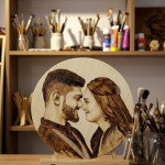 , Wood Burning , Charcoal Art