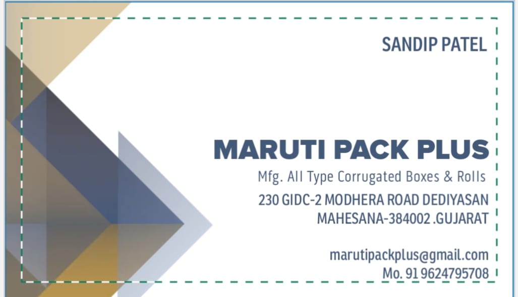 Mfg. All Type Corrugated boxes & Rolls